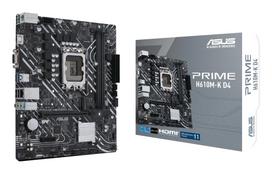 Pagrindinė plokštė ASUS PRIMEH610M-KD4 (Intel H610, LGA1700, Micro-ATX) – Outlet, atnaujinta (refurbished), gera būklė