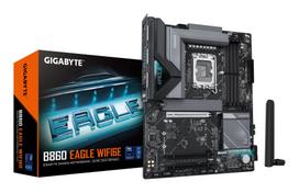 Pagrindinė plokštė Gigabyte B860EAGLEWIFI6E1.0 (Intel B860, LGA 1851 (Socket V1), ATX) – Outlet, išpakuota prekė, gera būklė