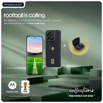 Motorola edge 70 fusion FIFA Edition 17,2 cm (6.78") Dviguba SIM jungtis Android 16.0 5G C tipo USB 8GB 256GB 5200 mAh Juoda