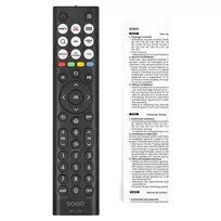 SAVIO RC-32 Universalus/pakaitinis nuotolinio valdymo pultas HISENSE televizoriui – SMART TV