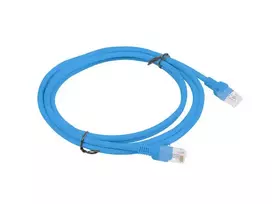 Lanberg PCU6-10CC-0200-B tinklo kabelis 2 m Cat5e U/UTP (UTP) Blue