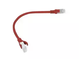 Lanberg PCU5-10CC-0025-R tinklo kabelis Raudona 0,25 m Cat5e U/UTP (UTP)