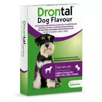 VETOQUINOL Drontal - tabletės nuo kirminų šunims - 2vnt.