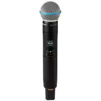 Shure SLXD2+/B58=-G65 - rankinis siųstuvas su Beta® 58A kapsule (470–606 MHz)