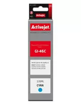 Activejet AC-G46C rašalo buteliukas, skirtas Canon spausdintuvui, Canon GI-46C pakaitalas; Supreme; 135 ml; mėlynas