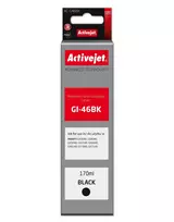Activejet AC-G46BK rašalo buteliukas, skirtas Canon spausdintuvui, Canon GI-46BK pakaitalas; Supreme; 170 ml; juodas