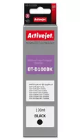 Activejet AB-D100Bk rašalo buteliukas, skirtas Brother spausdintuvui, Brother BT-D100BK pakaitalas; Supreme; 130 ml; juodas