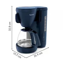 Tefal CM2M1410 Filtrinis kavos aparatas 1000 W 1,25 l Tamsiai mėlynas