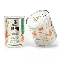 BEMO Proso Państwa oto Kaczka Mono - drėgnas ėdalas šunims - 400g