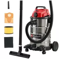 EINHELL TC-VC 3055 SA dirbtuvinis dulkių siurblys su maitinimo lizdu