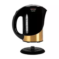 Elektrinis virdulys „Zelmer ZCK7630 Crystal Gold“, 1,7 litro, 2200 W, juodos ir auksinės spalvos
