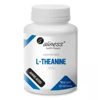 ALINESS L-Theanine 200 mg – maisto papildas – 100 kapsulių