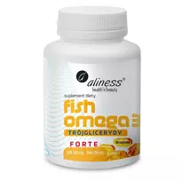 ALINESS Fish Omega 3 FORTE 500/250mg – maisto papildas – 60 kapsulių