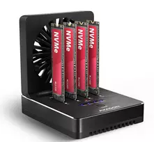 SSD priedas dokas USB-C/4XM.2 NVME ADSA-M2C44 AXAGON