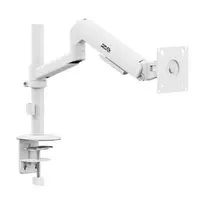 „Ergo Office“ monitoriaus laikiklis / pakaba, dujinė spyruoklė, 17–32 coliai, 1–10 kg, matinė balta spalva, maks. VESA 100x100, ER-691 W