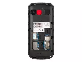 BLOW juodas telefonas senjorams su stovu S18D