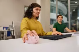 HP Tilt Ergo PNK MSE 720M EMEA-INTL EN L kompiuterio pelė Dešinės rankos RD belaidis ryšys + Bluetooth 6000 DPI