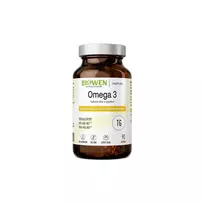 BIOWEN Omega 3 - 660 mg EPA, 440 mg DHA – maisto papildas žmonėms – 90 kapsulių