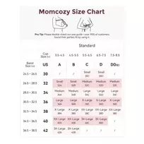 Momcozy YN21 Maitinimo liemenėlė, dydis 3XL Kūno spalvos