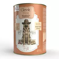SYTA MICHA Classic Mono Arklys su avietėmis ir topinambais - drėgnas pašaras šunims - 400g