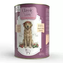 SYTA MICHA Classic Mono Ėriena su cukinija - drėgnas pašaras šunims - 400g