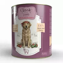 SYTA MICHA Classic Mono Ėriena su cukinija - drėgnas pašaras šunims - 800g