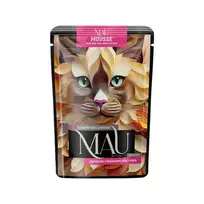 MAU Mousse Sterilised Lamb with chia seeds and mint - šlapias kačių maistas - 85g