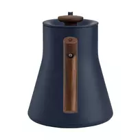 Elektrinis virdulys „Fellow Stagg EKG PRO“ 900 ml, akmens mėlynos spalvos, su riešutmedžio rankena