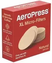 „Aeropress“ popieriniai kavos filtrai „Natural“, XL 200 vnt.
