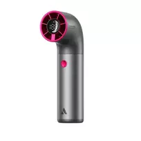 AECOOLY Aero Ultra Didelio greičio rankinis ventiliatorius, pilkai violetinis