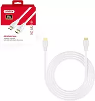 UNITEK HDMI 2.1 8K HDR kabelis, baltas, 0,5 m