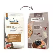 BOSCH Sanabelle Sensitive with lamb - sausas kačių maistas - 2kg