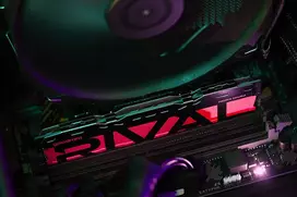 Goodram *DDR4 Rival Radiant 8GB (1* 8)/3200 CL16 Green atminties modulis 1 x 8GB 3200 MT/s 288-pin DIMM