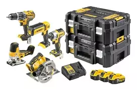 DeWALT DCK500P3T-QW įvairių elektrinių įrankių rinkinys Baterija