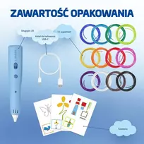 3D rašiklis LAMAX ArtKid1 3D, mėlynas