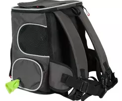 ZOLUX Nomad – transportavimo kuprinė šuniui ir katei su kišene nešiojamajam kompiuteriui – 33×29×40 cm