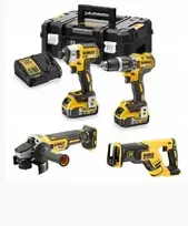 DEWALT DCK440P2T 18V KOMBINUOTŲ ELEKTRINIŲ ĮRANKIŲ RINKINYS
