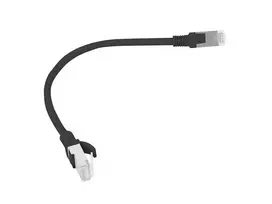 Lanberg PCU5-10CC-0025-BK tinklo kabelis Juoda 0,25 m Cat5e U/UTP (UTP)