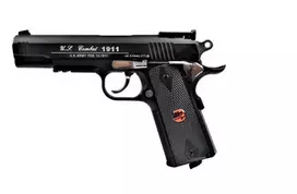 BRUNI 816 US Combat pneumatinis pistoletas, 4,5 mm BB kalibras, 20 šūvių CO2, iki 17 J