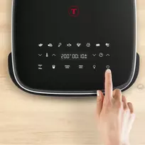 Tefal Easy Fry XL Surface FW4018E0 gruzdintuvė Vienas Autonominės 2200 W Karšto oro gruzdintuvė Juoda