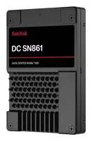 SSD SANDISK DC SN861 1920GB PCI Express 5.0 NVMe Taip Rašymo greitis 3600MB/s Skaitymo greitis 13700MB/s U.2 MTBF 2500000 h WUS6BA119PSP9X30TS2525