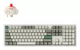 KLAVIATŪRA BE LAIDO Q6 MAX RGB/KORPUSAS BALTA Q6M-P1 KEYCHRON