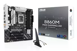 Pagrindinė plokštė|ASUS|Intel B860 Express|LGA1851|Micro-ATX|Atmintis DDR5|Atminties lizdai 4|B860MMAXGAMINGAX