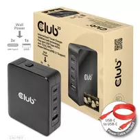 MOBILUS KELIONIŲ ĮKROVIKLIS USB-C/140W GAN CAC-1917 CLUB3D
