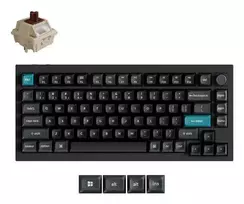 KLAVIATŪRA BE LAIDO Q1 ULTRA/JUODA Q1U-M3 KEYCHRON