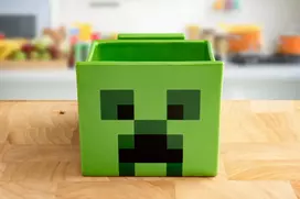 PP MINECRAFT CREEPER STREAMING SNACK BOWL