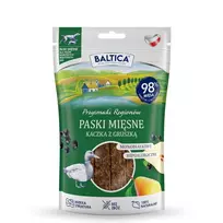 BALTICA Przysmaki Regionów Mono Mėsos juostelės Antiena su kriauše – skanėstas šuniui – 90 g