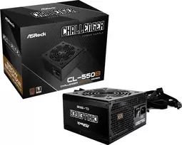 Maitinimo šaltinis ASRock Challenger Bronze 550W (CL-550B)