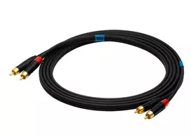 SSQ RCARCA2 SS-1432 Kabelis 2x RCA - 2x RCA 2 m Juoda