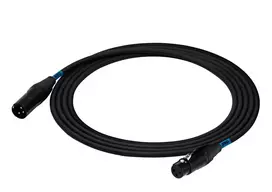 SSQ DMX5 SS-1841 Kabelis XLR kištukinis - XLR lizdinis 5 m Juoda